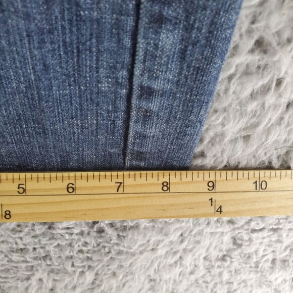 Chicos Jeans Womens Size 1.5 US 10 Blue Platinum Bootcut Stretch Denim - Picture 7 of 11